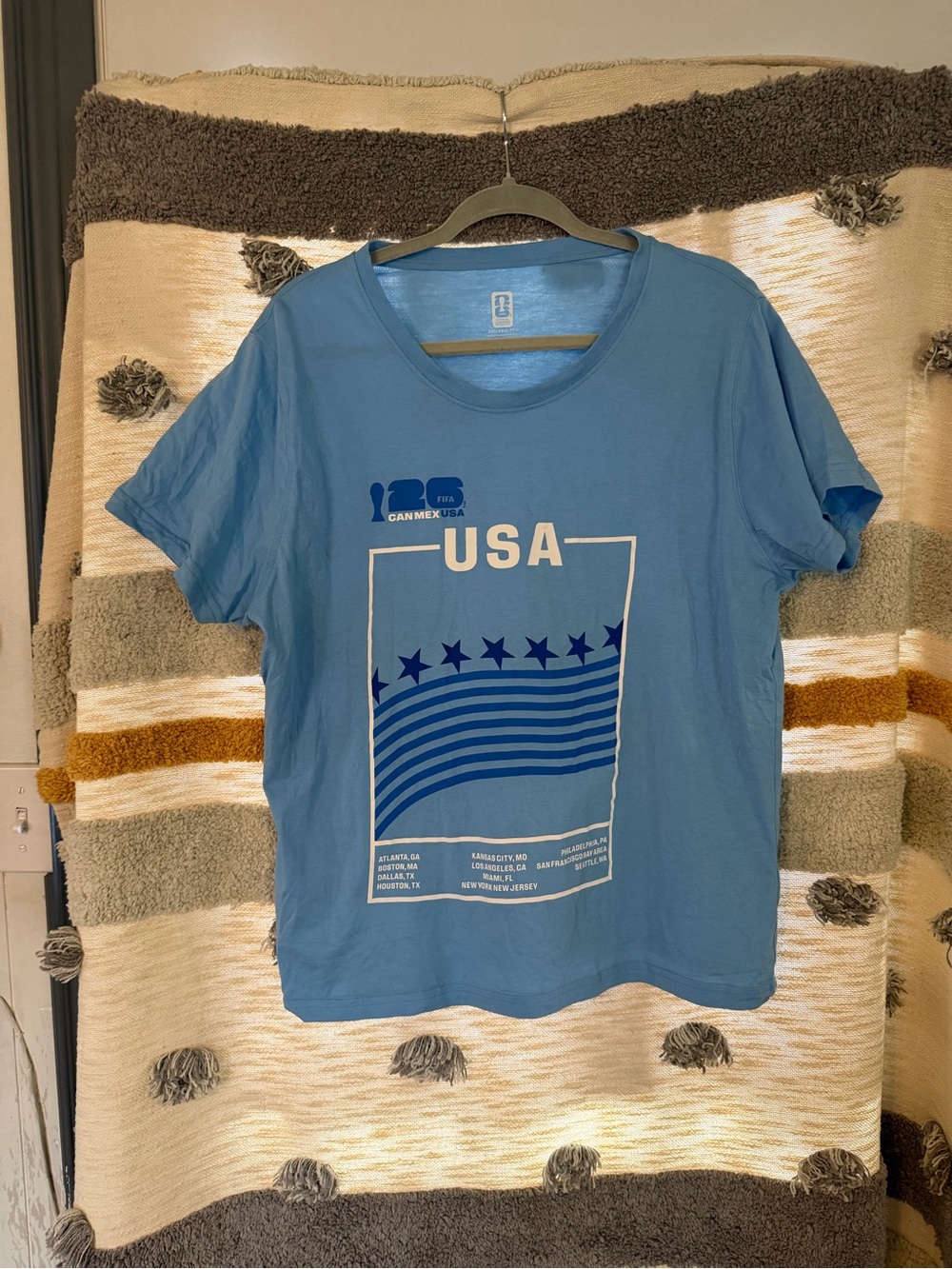 FIFA World Cup T-Shirt - Blue- Womens XXL